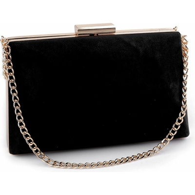 Kabelka listová kabelka semišová čierna