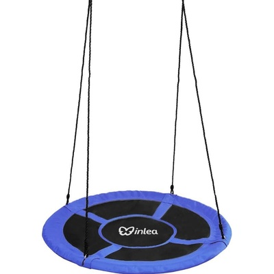 Inlea Závesný hojdací kruh 110 cm modrý