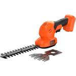 Black & Decker - 3, 6v Акумулаторни ножици за храсти и трева, без батерия и зарядно устройство bcss18b-xj (bcss18b-xj)