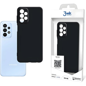 3mk Protection Matt case калъф за Samsung Galaxy A23 - Черен KP20278
