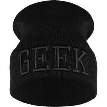 Blingstar zimní čepice beanie Geek Black 3D