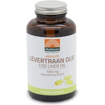 Mattisson Healthstyle Cod Liver Oil 1000 mg [120 Гел капсули]