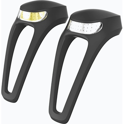 Комплект черни светлини за велосипед Knog Frog V3 Twinpack 13138