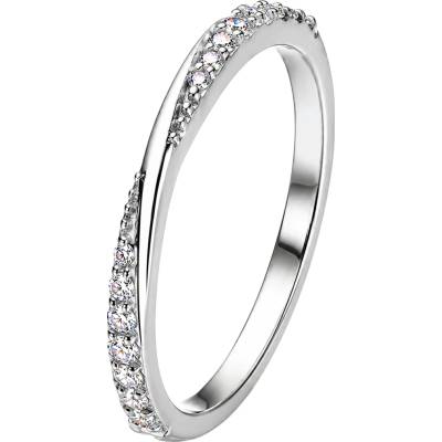 Zlaton Prsten bílé zlato s diamanty N03082603547
