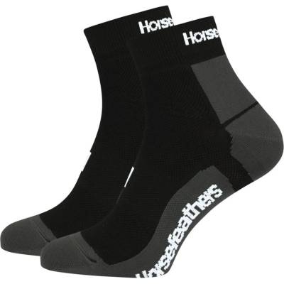 Horsefeathers Технически функционални чорапи Cadence - black Horsefeathers | Cheren | МЪЖЕ | 5 - 7
