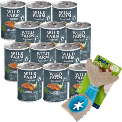 Wild Farm Superfood Salmon 12 x 400 g