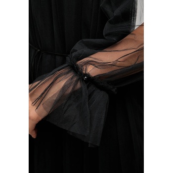 ANSWEAR Рокля Answear. LAB в черно дълга със стандартна кройка (81066.FLK)