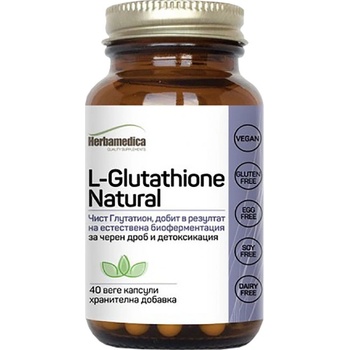 Image 1 of Herba Medica L-Glutathione Natural [40 капсули]