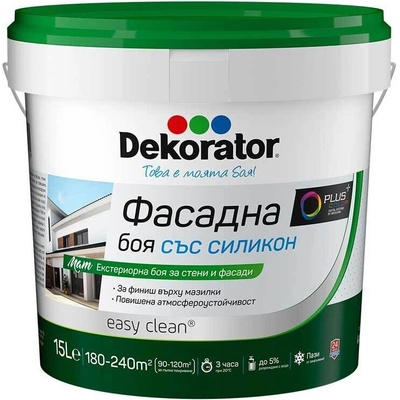 Dekorator ФАСАДНА БОЯ със силикон 4л (22/3)