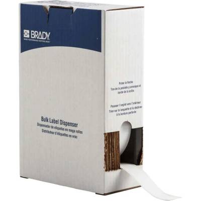 Brady BM7C-1000-855-WT / 173460, ToughWash Материал за етикетни принтери, 25.40 mm x 22.86 m (173460)