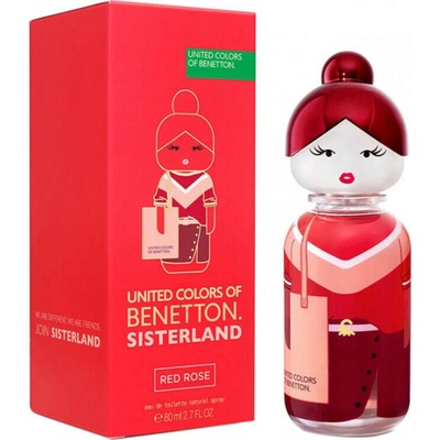 Benetton Sisterland Red Rose toaletná voda dámska 80 ml