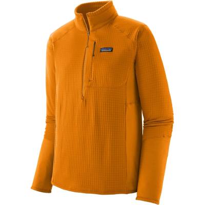 Patagonia Мъжки поларен пуловер Patagonia R1 P/O Fleece jumper - Autumn Orange - размер XXL (005-5917-0916)