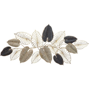 Mauro Ferretti Метална декорация за окачване с десен на листа Mauro Ferretti -A-, 131 x 61 cm Century - Mauro Ferretti (031987000A)