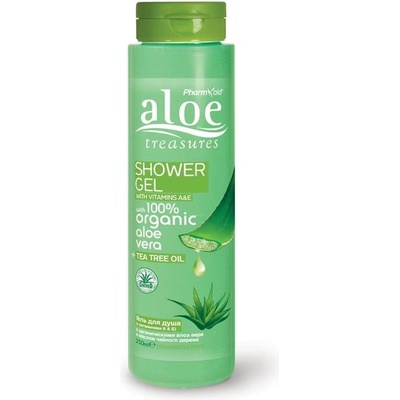 Pharmaid Aloe Treasures sprchový gél s čajovníkom 250 ml