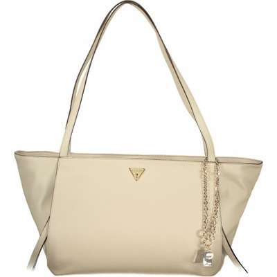 Guess Jeans Dámska Kabelka Bežová 35.0X26.0X12.0cm Bežová