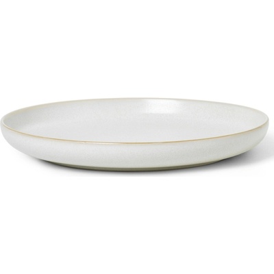 ferm LIVING Jedálenský tanier SEKKI 25,5 cm krémová kamenina