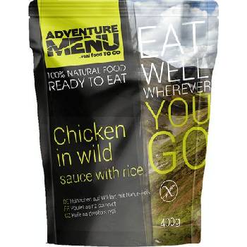 AdventureMenu Adventure Menu Диво пиле с ориз 400 г (7661)