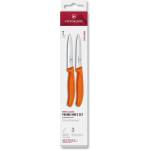 Victorinox Комплект ножове SWISS CLASSIC 10 cm, комплект 2 бр. , оранжев, пластмаса, Victorinox (VN677992C1)