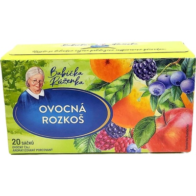 Babička Růženka Ovocná rozkoš ovocný čaj 20 x 2 g