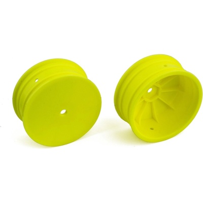Associated Predné disky 2.2 žlté pre 4WD HEX 12 mm 2 ks
