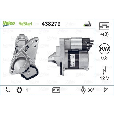 VALEO Startér 438279