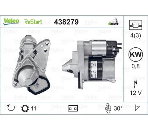 VALEO Startér 438279