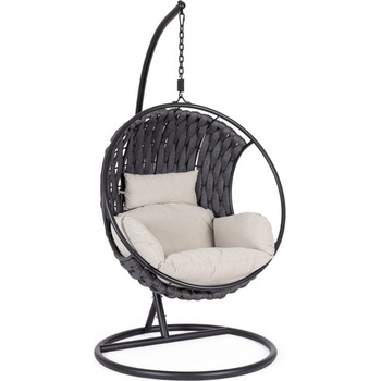 Bizzotto Galapagos ЧЕРЕН ФОТЬОЙЛ С ВЪЗГЛАВНИЦА (0661784)