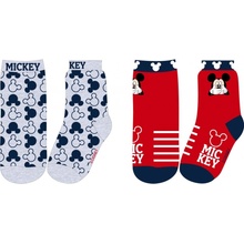 EPlus Sada 2 párov detských ponožiek Mickey Mouse