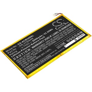 Cameron Sino Батерия за Acer Iconia One 10 B3-A40, 6000 mAh, Li-Pol, 6 пина (CS-ACB340SL)