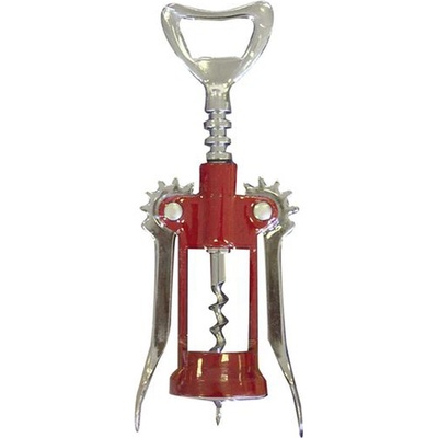Toro Vývrtka červená lakovaná s křídly, 17cm 260054