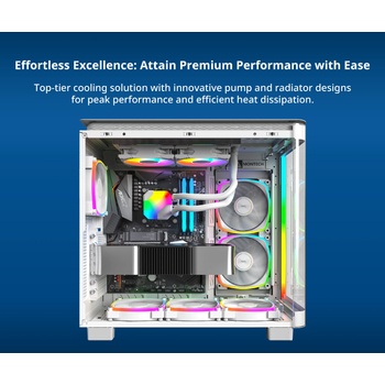 MONTECH Hyper Flow ARGB 240 (HYPER-FLOW-ARGB-240-WH)