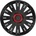 Versaco Тасове за джанти 15'' Versaco Activ RR Black
