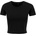 tričko cropped Tee Černá