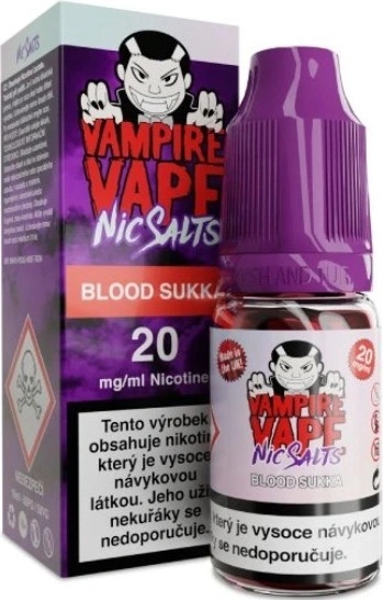 Vampire Vape Salt Blood Sukka 10 ml 20 mg od 155 Kč