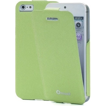 Púzdro MUVIT iFlip iPhone 5/5s/SE kolekcia Skinny zelené svetlé