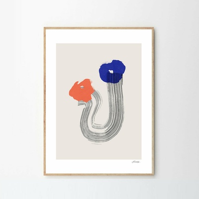 Moikka Plagát Kahden Kukan Vaasi by Reeta Ek 50x70 cm