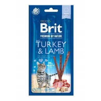 Brit Premium by Nature Cat Sticks with Turkey & Lamb 3 ks