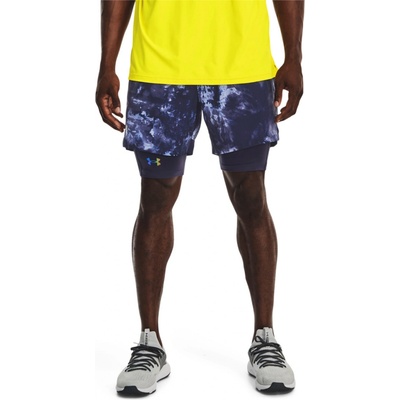 Under Armour pánské sportovní kraťasy UA Vanish Wvn 6in Print Sts-NVY tmavě modré