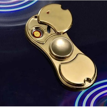 Lighter Fidget Spinner kovový zlatý