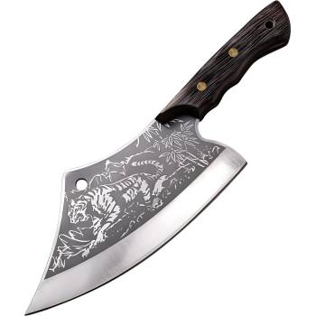 HARAHU Кухненски Сатър Tiger - Кафяв / Small Cleaver KP13852 (13852)