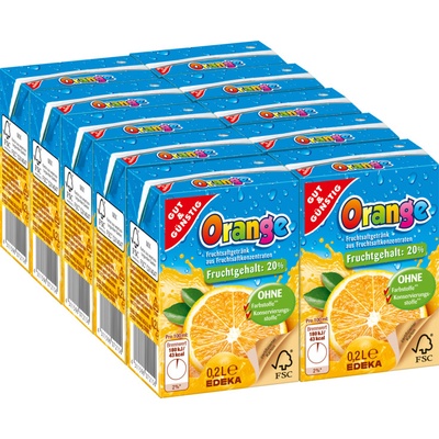 G & G Pomerančový džus pro děti 10 x 200 ml – Zboží Dáma