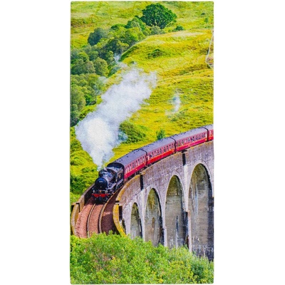IMPAR Osuška Lokomotiva na mostě (Velikost osušky: 70x140cm)