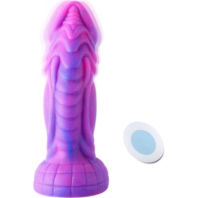 Hismith HSA99 silikónové dildo s prísavkou a konektorom KlicLok 21 x 4,8–5,5 cm