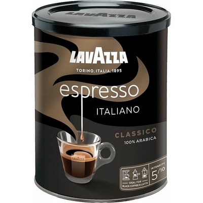 Lavazza mletá Espresso Italiano Classico dóza 250 g – Zboží Dáma