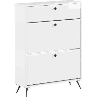 vidaXL Шкаф за обувки BREDA 78 x 24 x 103 см Инженерна дървесина (897539)