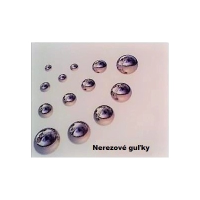Nerezová guľka 6 mm