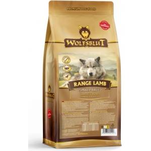 Wolfsblut RANGE LAMB SMALL BREED - Lamb with Brown Rice - храна за кучета, БЕЗ ЗЪРНО с Агнешко месо с кафяв ориз, за мини породи, Германия - 7, 5 кг - WB789160
