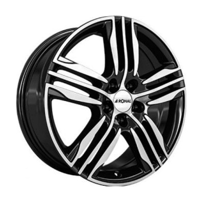 Ronal R57 7,5x18 5x114,3 ET45 black polished