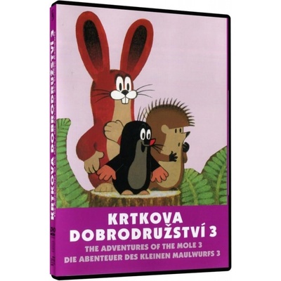 Krtkova dobrodružství 3 DVD
