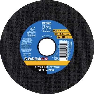 Pferd Tools rezný kotúč rovný 125 mm 25 ks